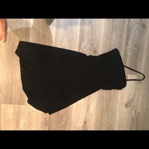 Black cocktail dress